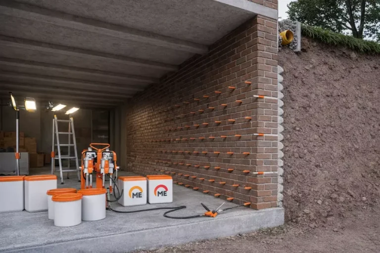 Schleierinjektion mit Acrylatgel im Kreis Kleve