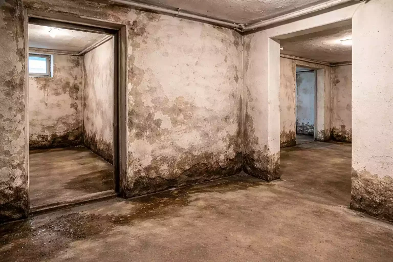 Defekte Außenabdichtung im Keller